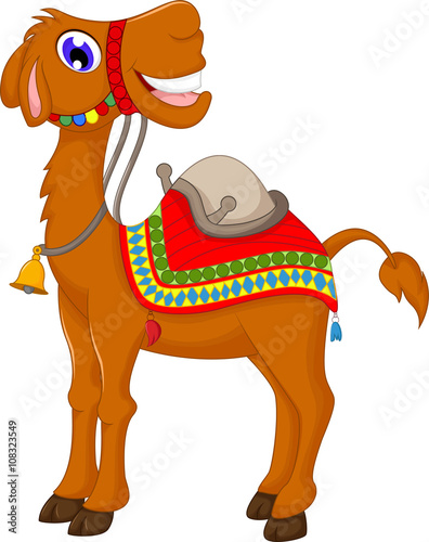 cute camel cartoon