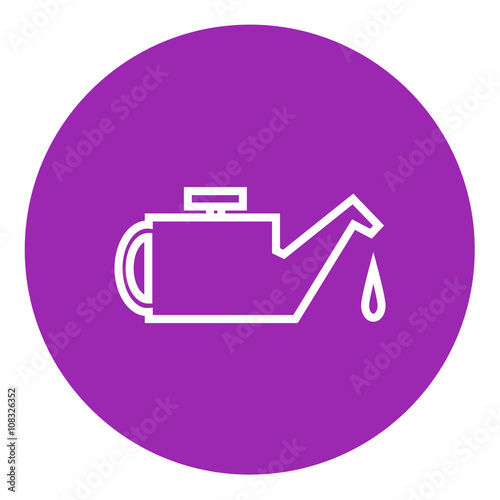 Oiler line icon.