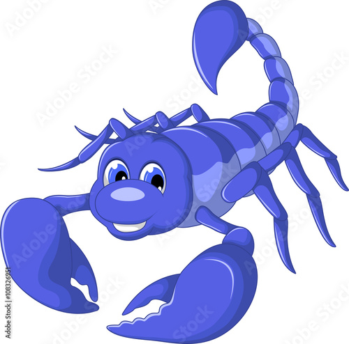 cute scorpion cartoon