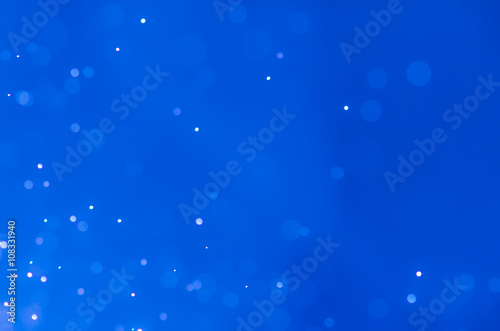 Bright blue abstract backgrounds with bokeh