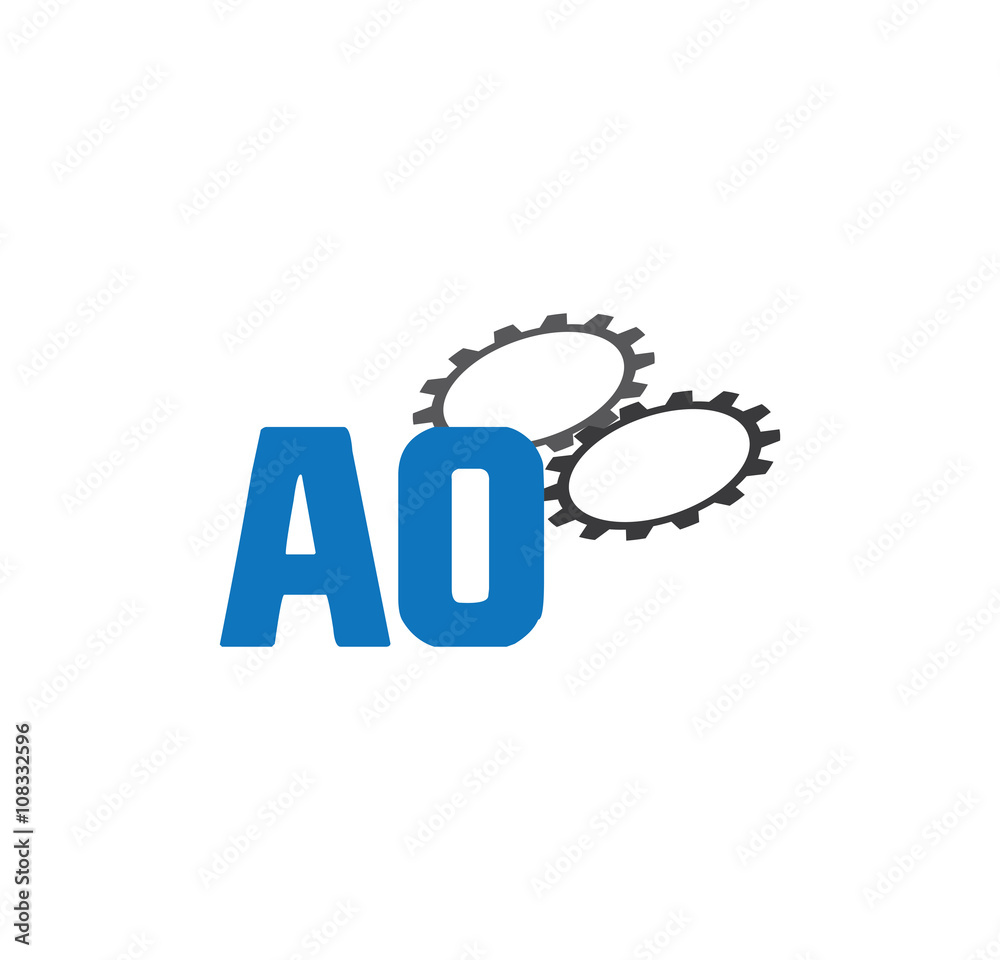 ao alphabet with 2 gears ao alphabet with 2 gears