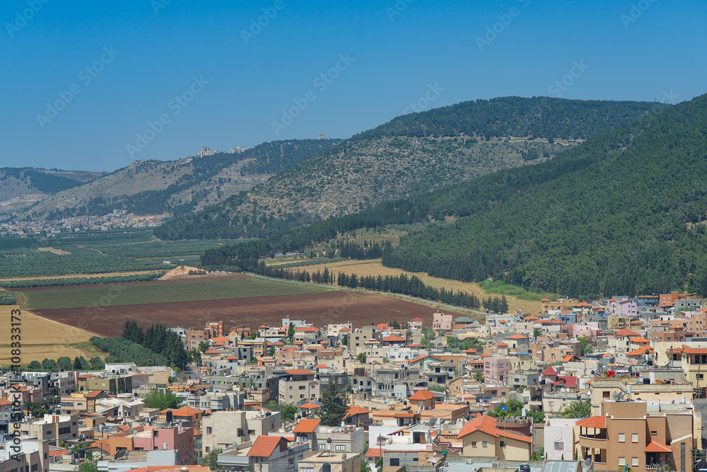 Galilee village under Mount Tabor