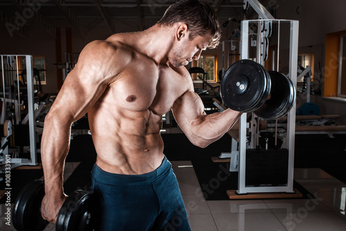 Photography Man at the gym.