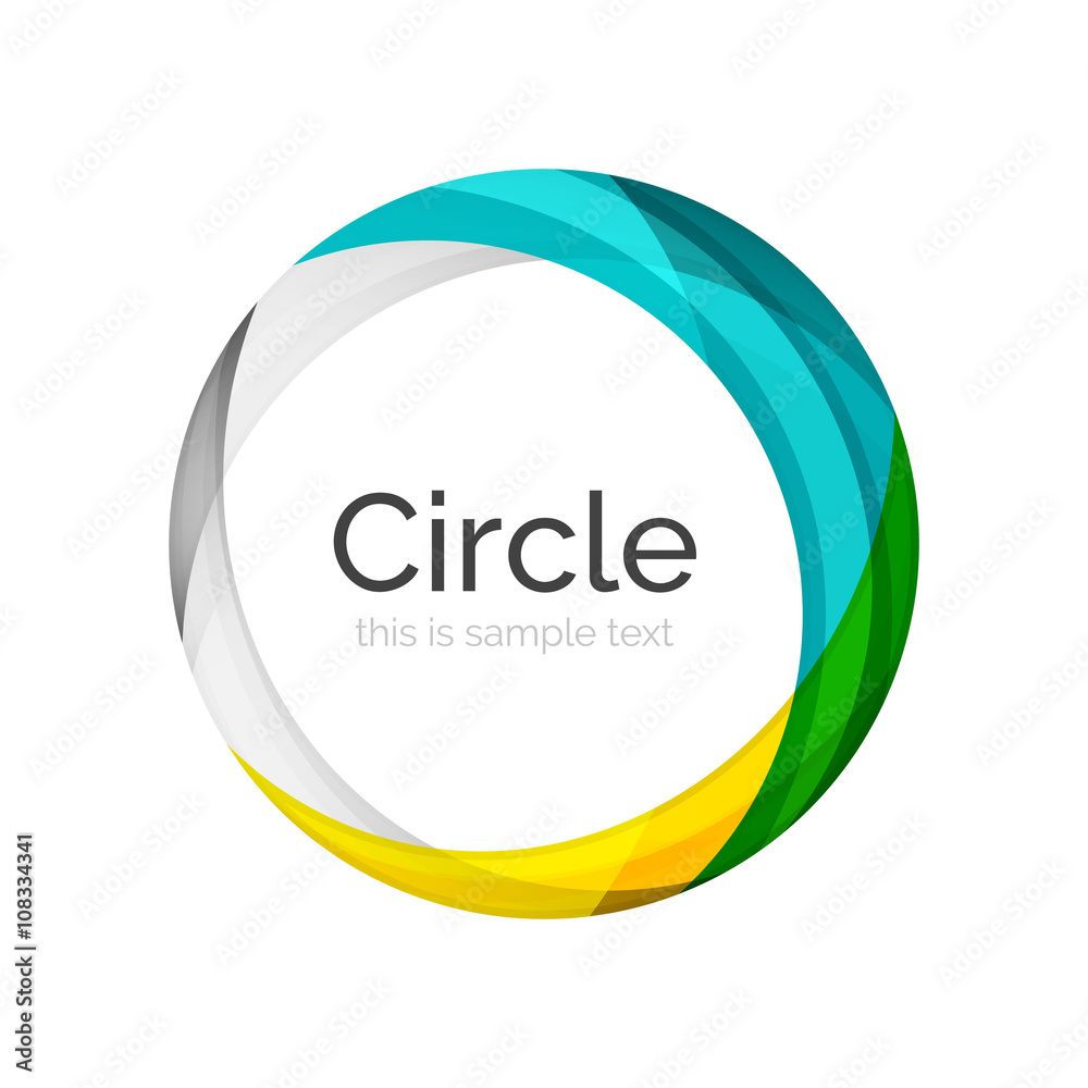 Vector swirl icon or background Vector swirl icon or background
