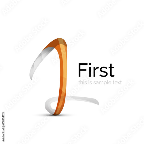 Number one, first logo