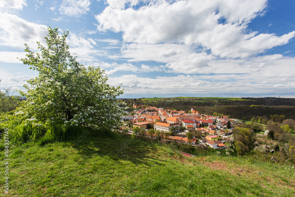 Moravsky Krumlov, picturesque town in southern Moravia, Czech Re