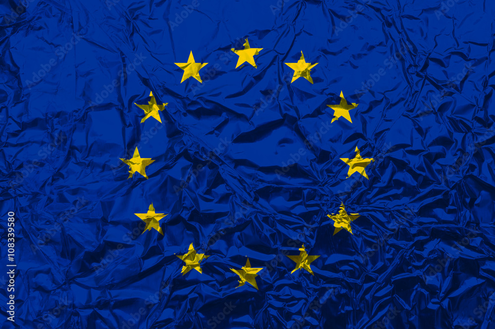 European flag illustraton European flag illustraton