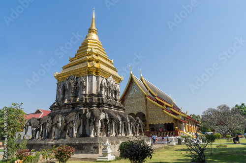 Chiang Man Temple , Chiang Mai, Thailand