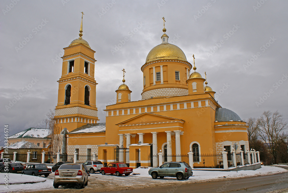 Assumption Cathedral (Uspenskiy) in the city of Kashira (Moscow region)