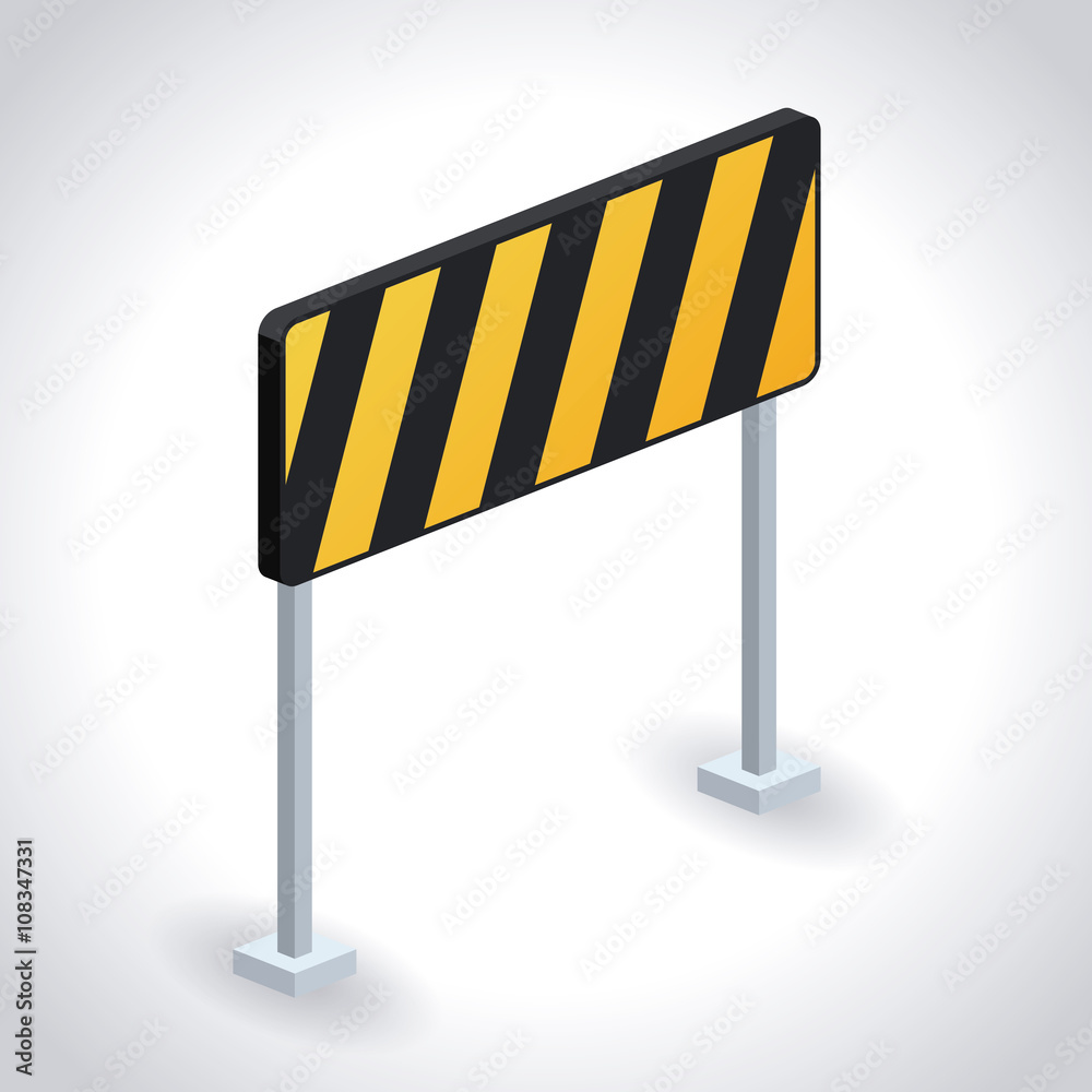 isometrics road sign design isometrics road sign design