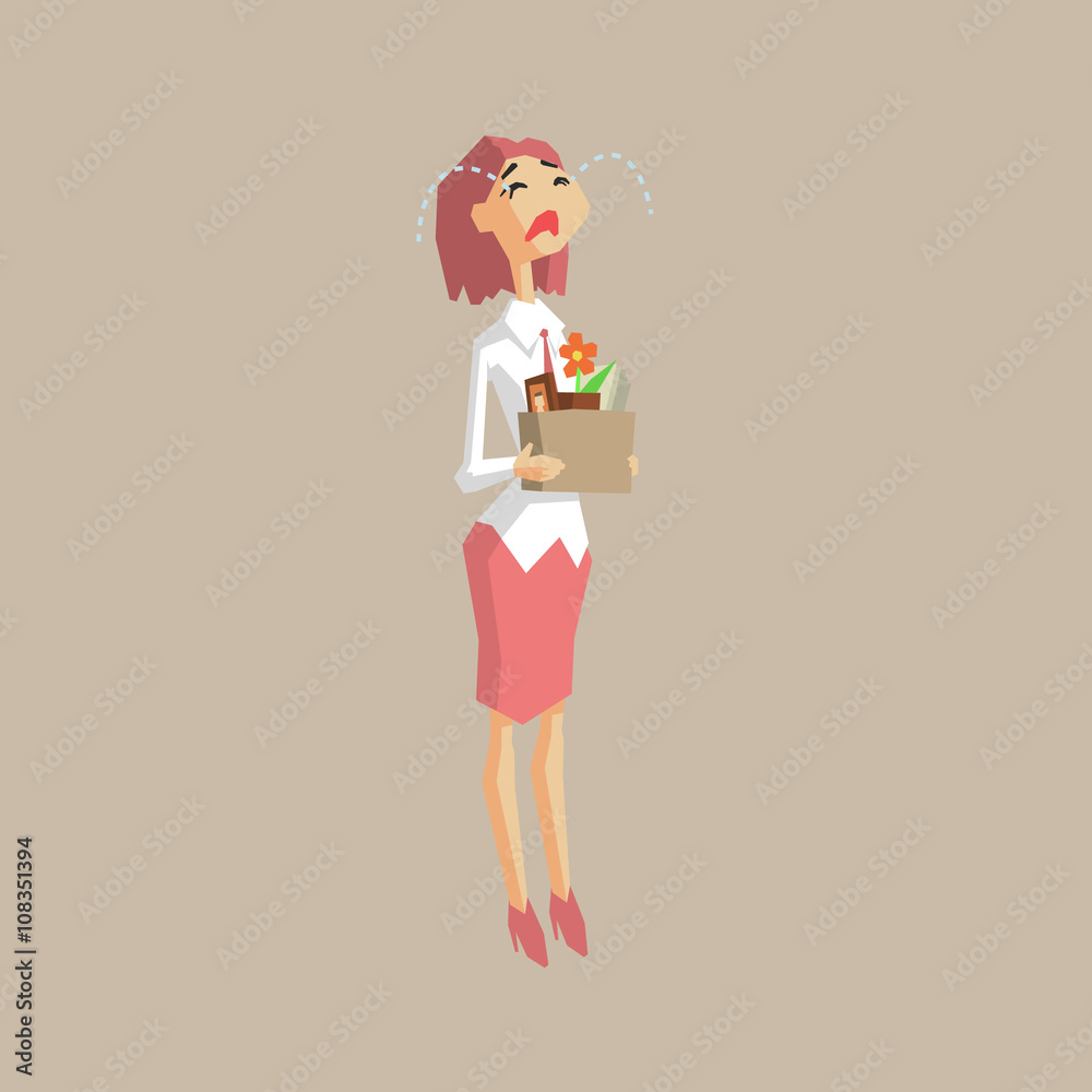 Fired Woman In Tears Fired Woman In Tears