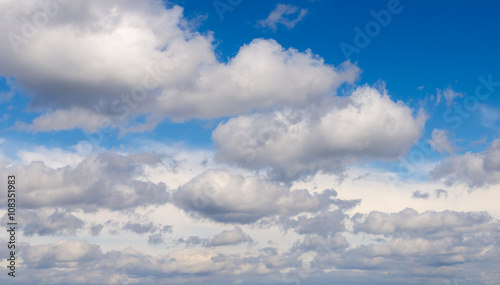 Blue sky with clouds © techiya