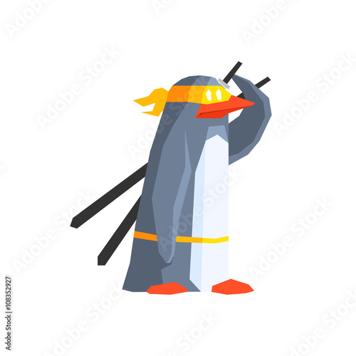 Penguin Super Hero Character