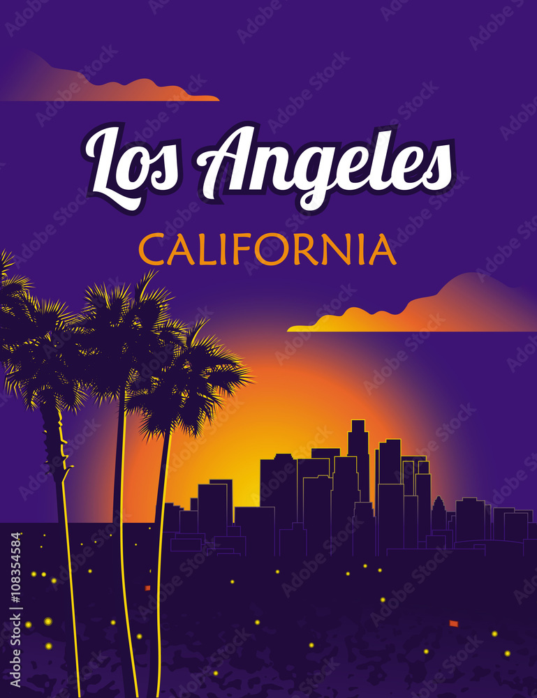 Fototapeta premium los angeles california