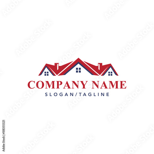 house and real estate vector logo