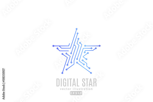 Digital star.