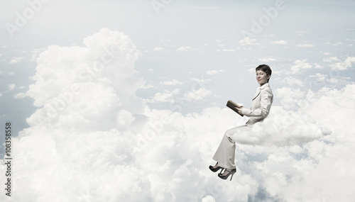 Wallpaper Mural When book takes your away from reality Torontodigital.ca