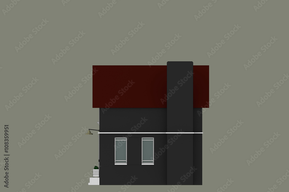 sketched house sketched house