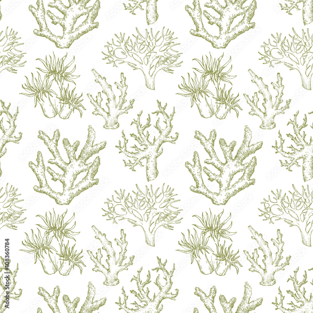 Sea life pattern Sea life pattern