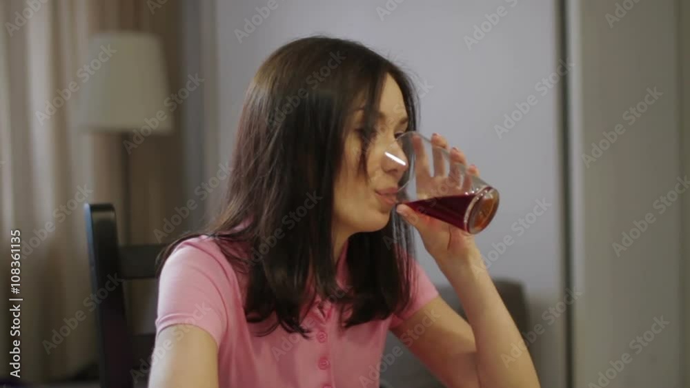 Girl having dinner together her Family Girl having dinner together her Family