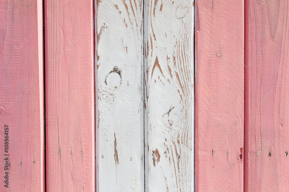 The Wood surface painted in two colors The Wood surface painted in two colors