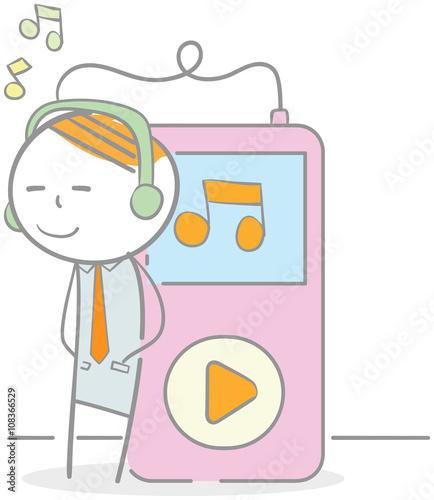 Listening Music Player