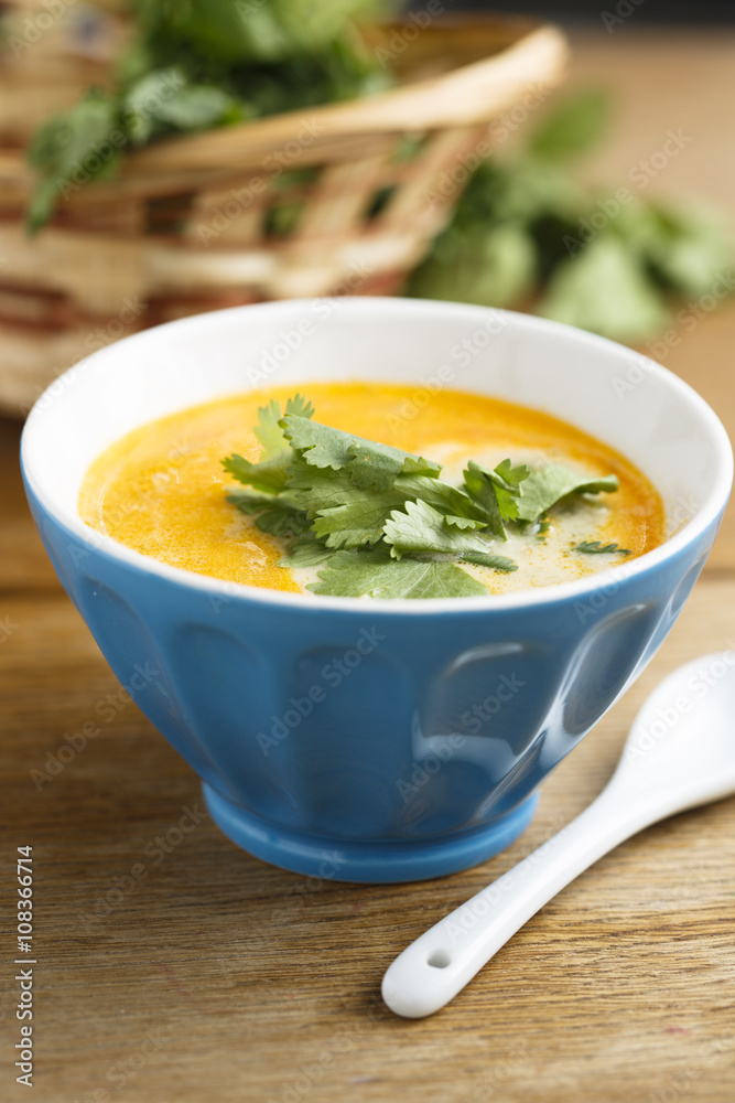 Lentil and coconut soup Lentil and coconut soup
