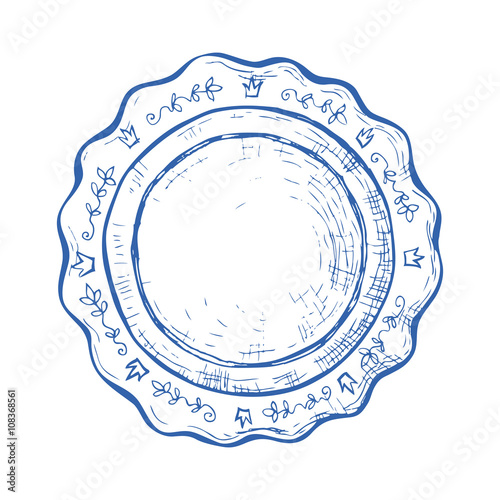 Vintage Plate