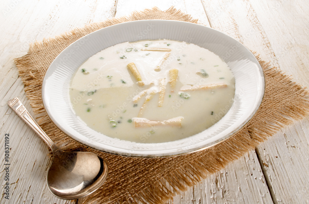 asparagus soup with fresh parsley asparagus soup with fresh parsley