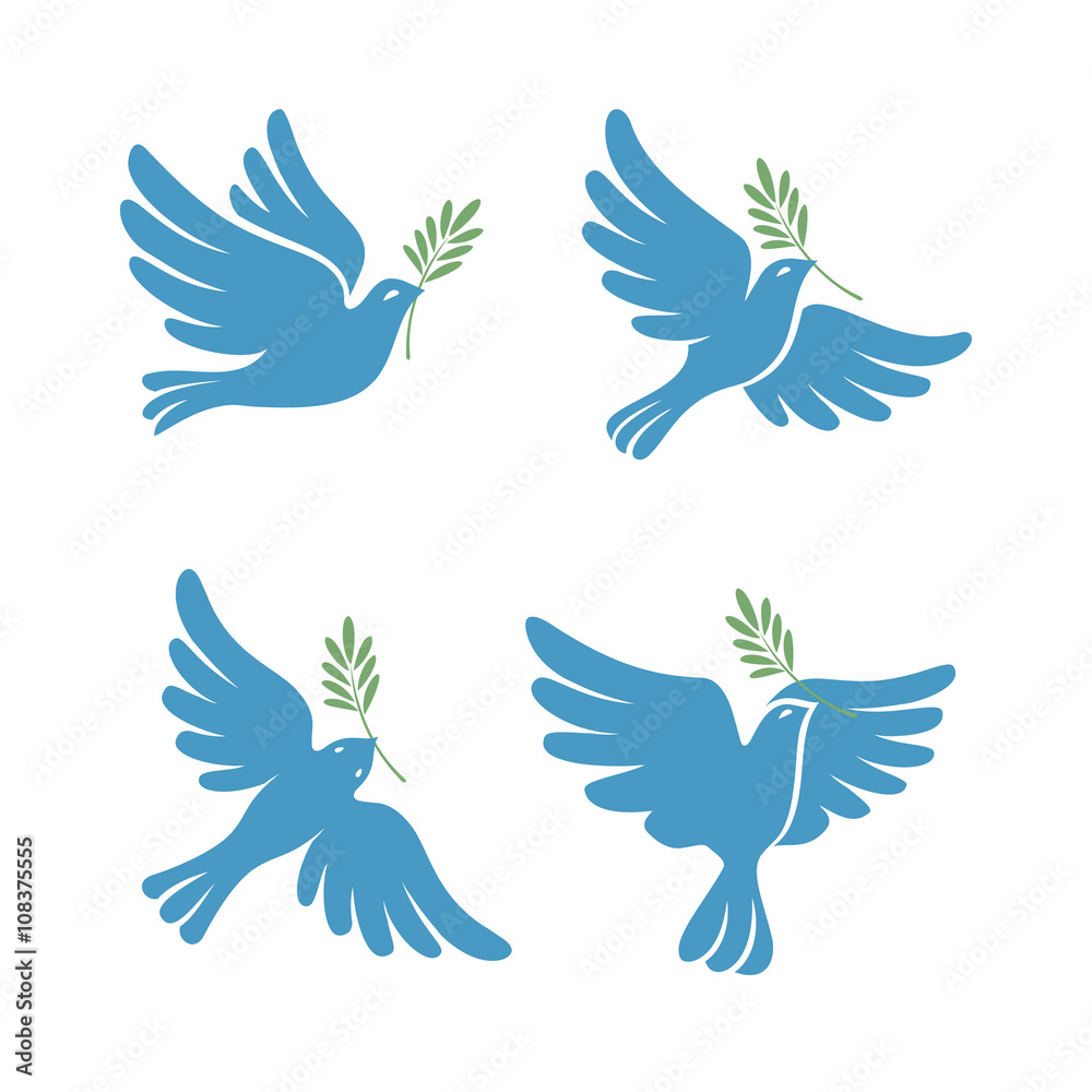 Flying dove vector sketch set. Dove of Peace. Flying dove vector sketch set. Dove of Peace.