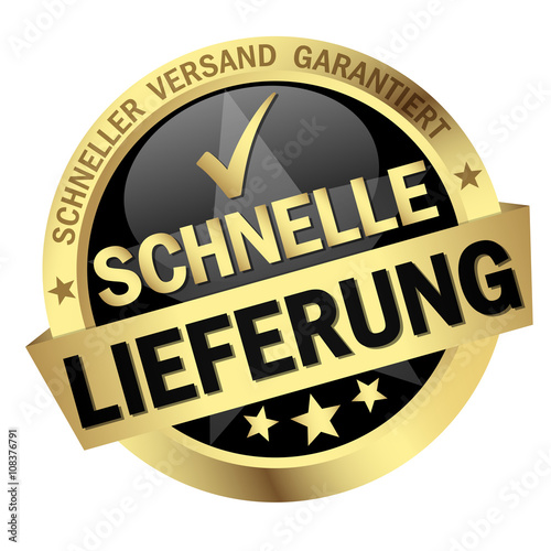 Button - Schnelle Lieferung