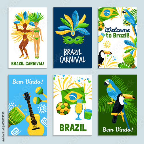 Brazil Poster Set
