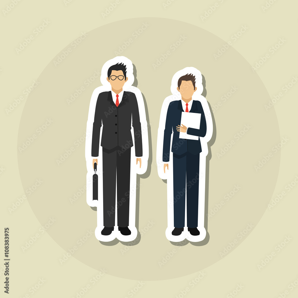 businesspeople graphic design , editable vector businesspeople graphic design , editable vector