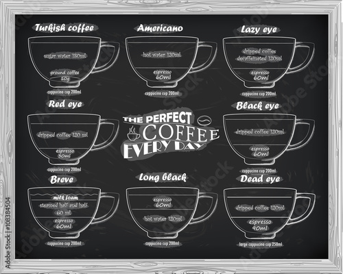 coffee scheme  turkish, americano, lazy, black, dead, breve, red