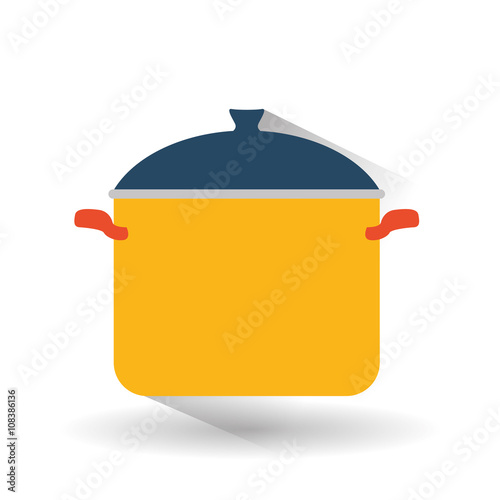 menu equipment design over white background, vector illustration