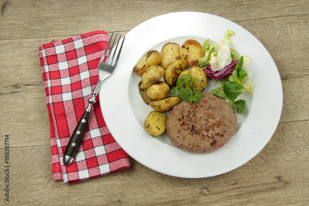 steak haché et pommes de terre 18042016 steak haché et pommes de terre 18042016