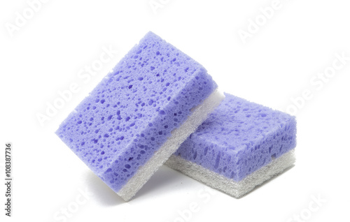 Sponge for cleaning isolated