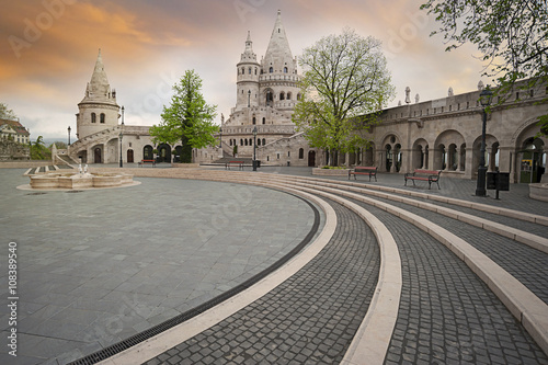 Fisherman bastion in Budapest, Hungary © Bokicbo