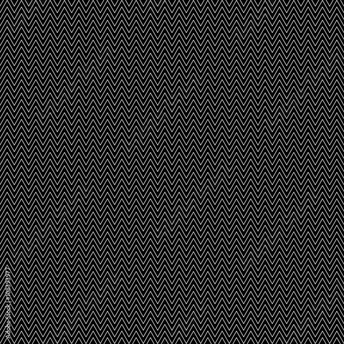 Black seamless pattern with zigzags.