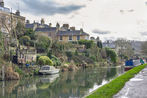 Amazing view of the canals in Bath