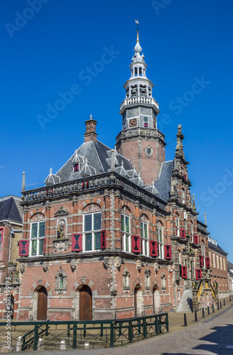 Town hall in the historical city Bolsward
