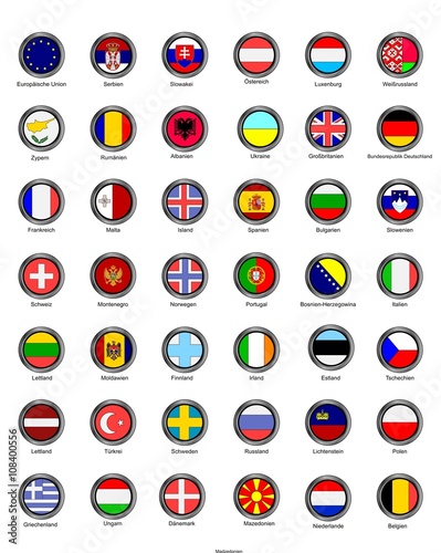 Flaggenicons- Europa