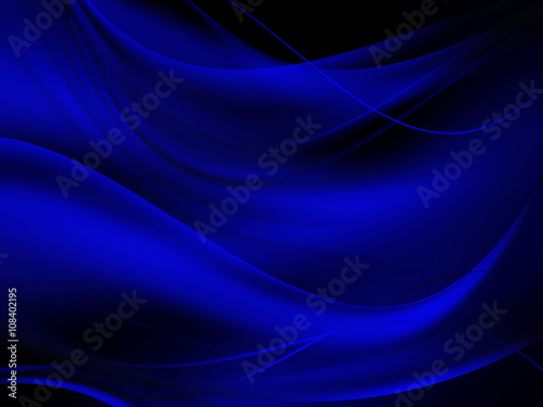  Soft blue background with wave