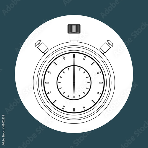 chronometer icon design 