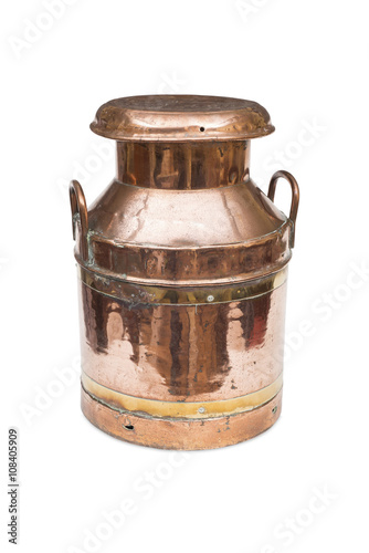 A VIntage Copper and Brass Milk Churn © photographyfirm