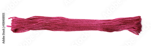 Photos Embroidery thread yarn isolated
