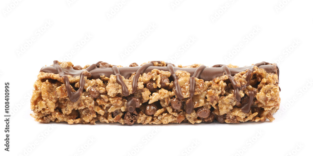 Nutrient chewy grains bar isolated Nutrient chewy grains bar isolated