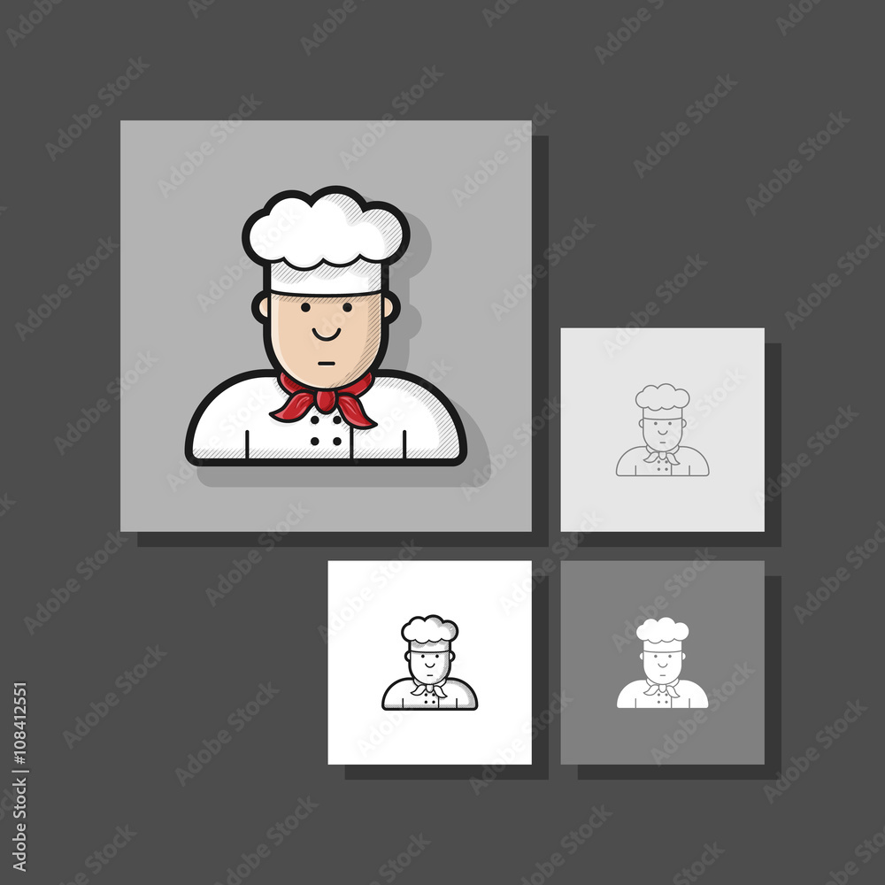 big-set-contour-characters-people big-set-contour-characters-people