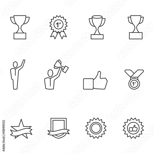 Award icon,Vector EPS10.