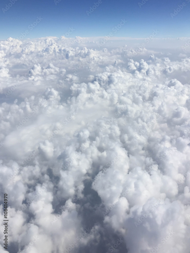 Blue sky and white cloud Blue sky and white cloud